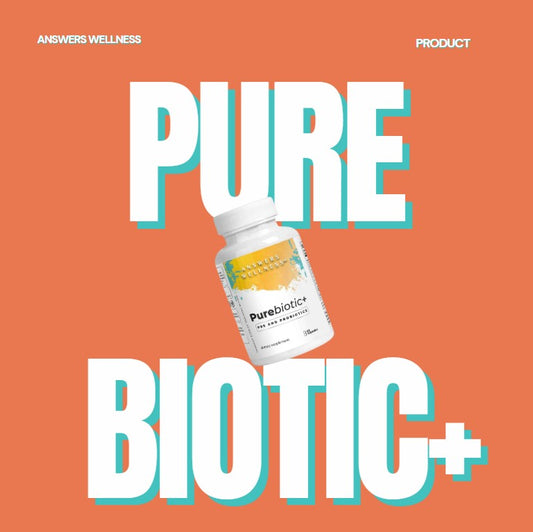 Top Probiotic Supplement for Gut Health & Stress Management – Purebiotic+