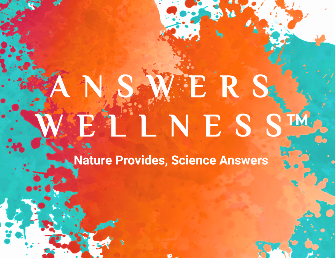 Answers Wellness logo — natural supplements brand