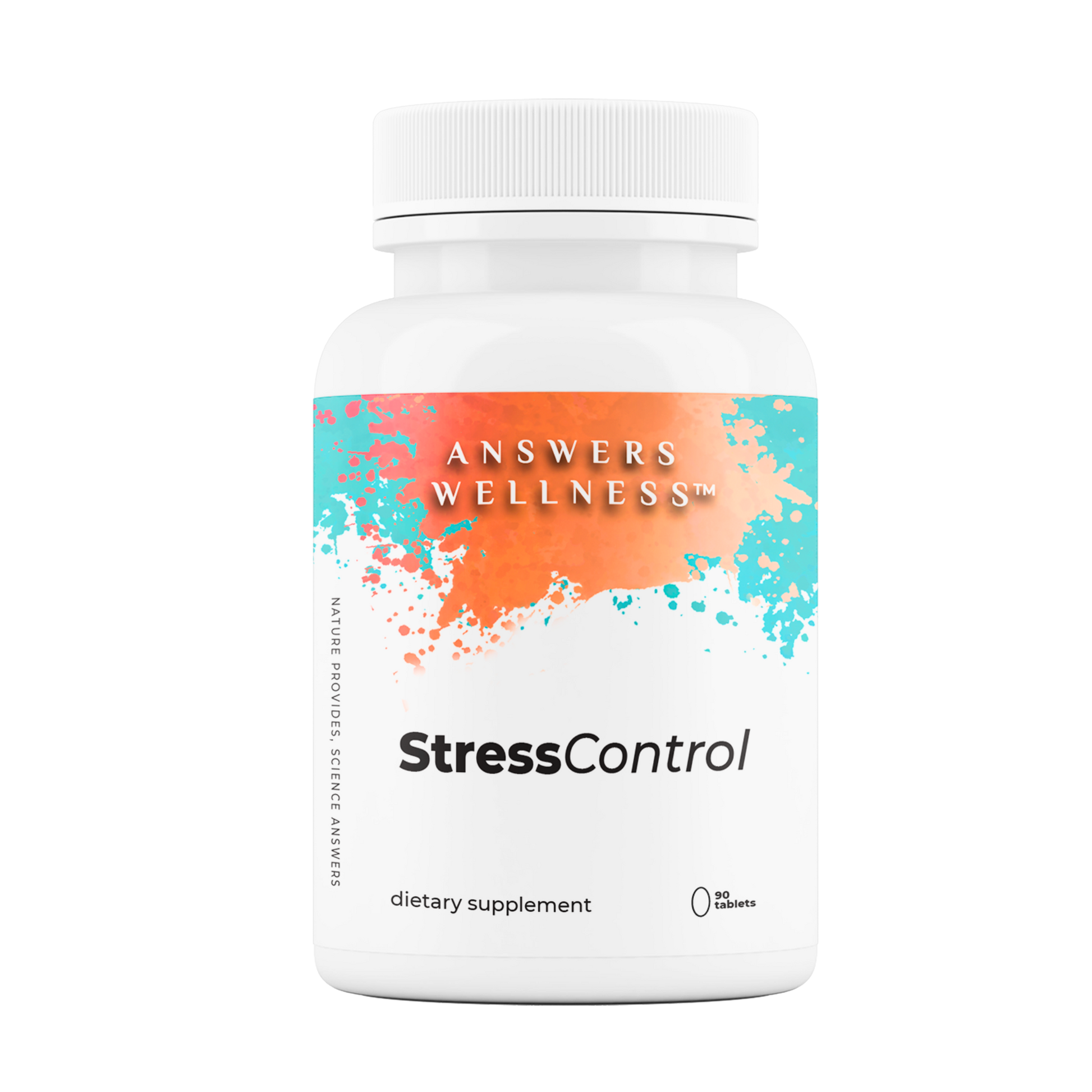 StressControl bottle — 60 tabs — natural stress & anxiety
